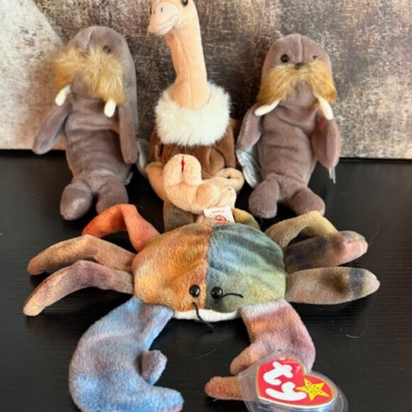 Beanie Babies 4 Total - Picture 2 of 10